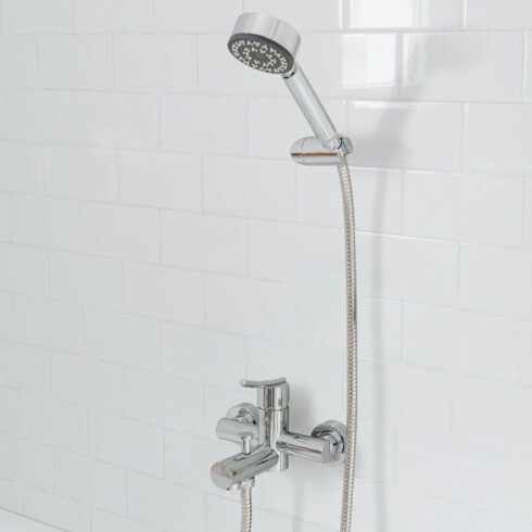 Griferia De Ducha Y Bañera Exterior Linea Libby Fv Monocomando Cromo CROMO
