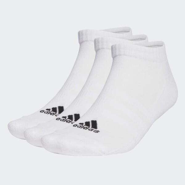 Medias Adidas Acolchadas al Tobillo Sportswear 6 Pares Blanco