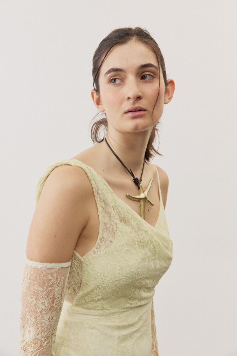 Vestido Rosel VERDE LIMA