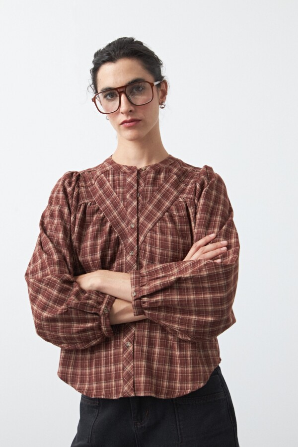 CAMISA LAIDA Ladrillo
