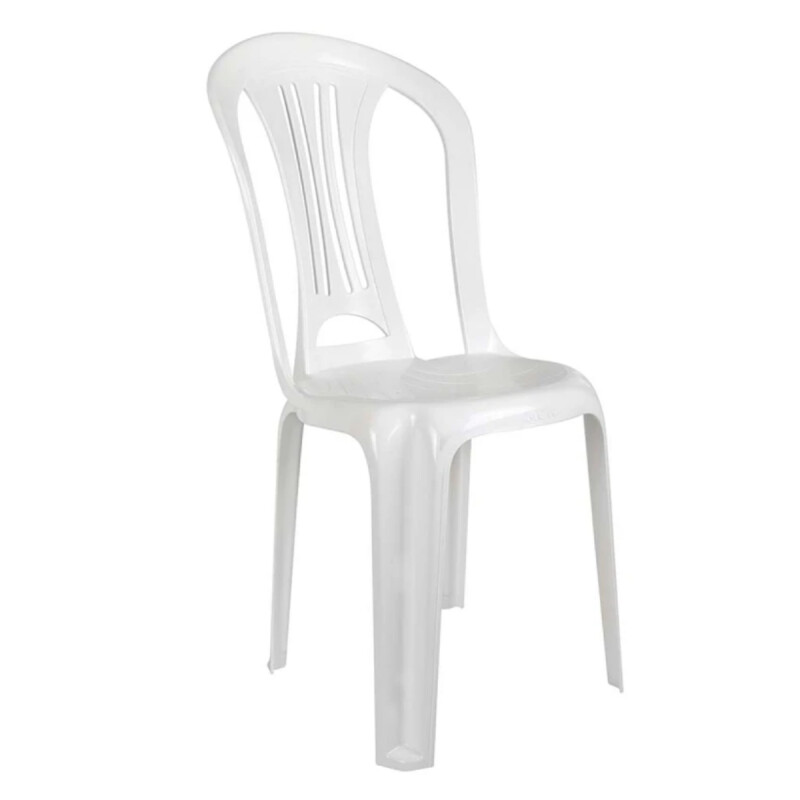 Silla Bistró sin apoya brazos BLANCO
