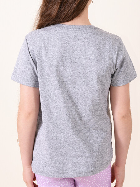 REMERA YOUTH GRIS
