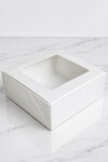 Caja c/visor 16x6x16 cm. - PELLE BIANCO Caja c/visor 16x6x16 cm. - PELLE BIANCO