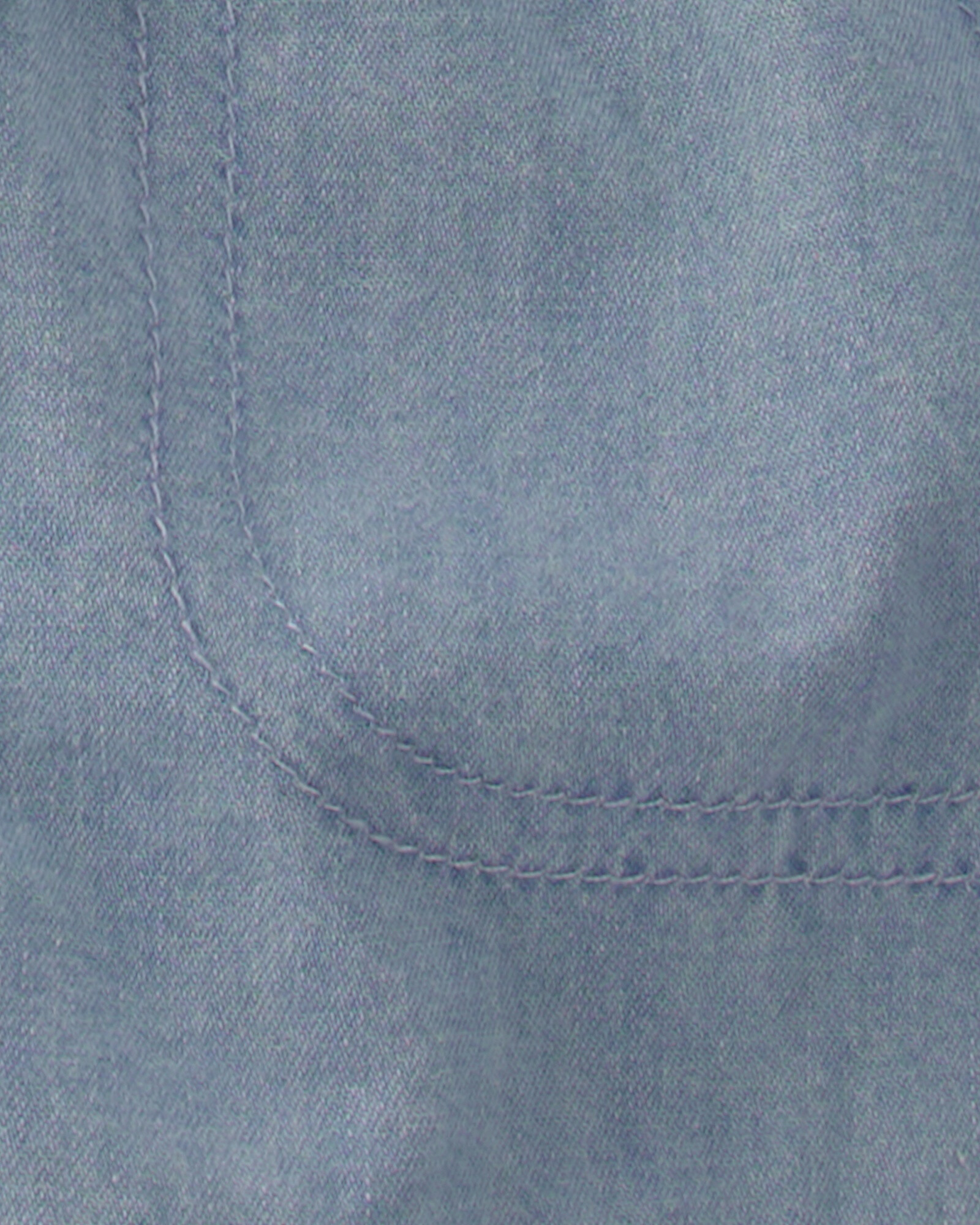 Set tres piezas, short de chambray, remera polo y body de algodón Sin color