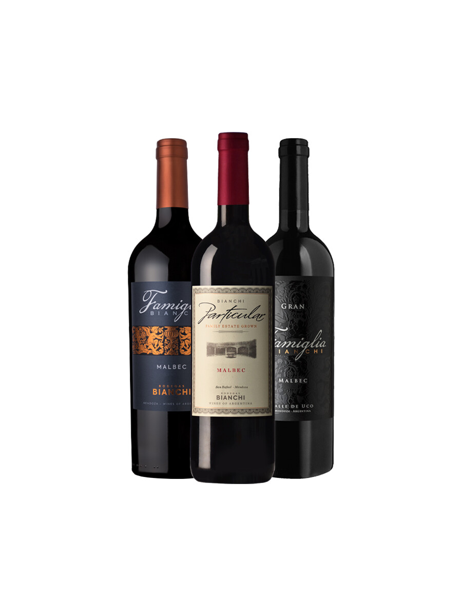 Pack Bacán Selección Top 50 Forbes Bodegas Bianchi x3 vinos Pack Bacán Selección Top 50 Forbes Bodegas Bianchi x3 vinos