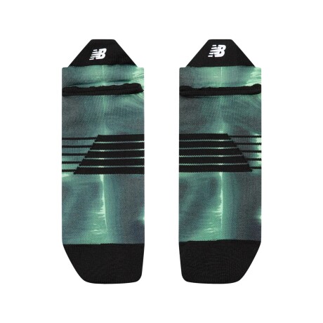 Medias New Balance Unisex - PRO RUN TAB SOCKS - LAS15107AS BLACK/GREY/GREEN