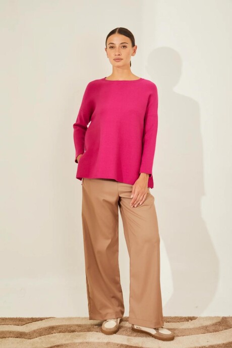 SWEATER AVA FUCSIA