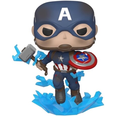 Figura Funko Pop Marvel Capitán América Martillo y Escudo 001