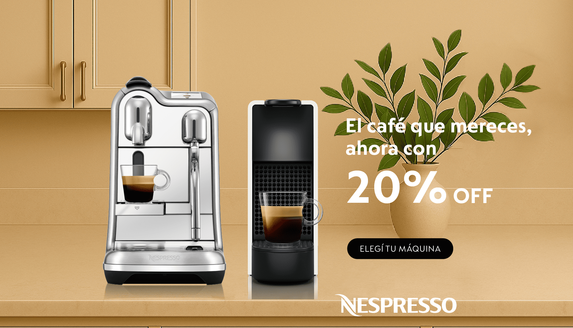 Nespresso 20%