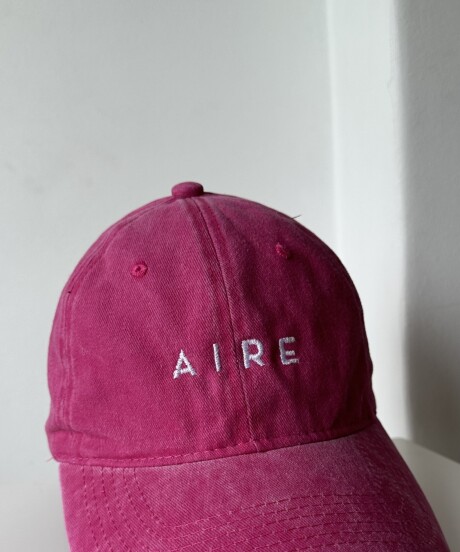 GORRA AIRE CAP LOGO WASHED PINK