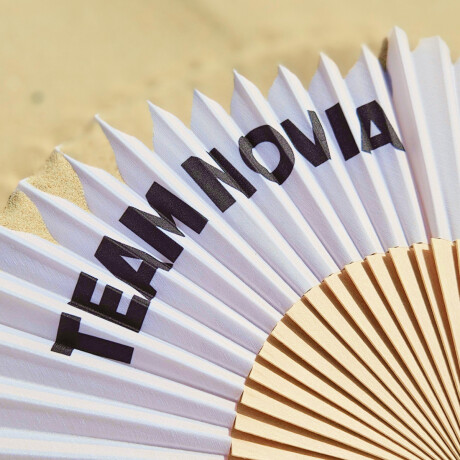 Abanico Mis Petates Blanco