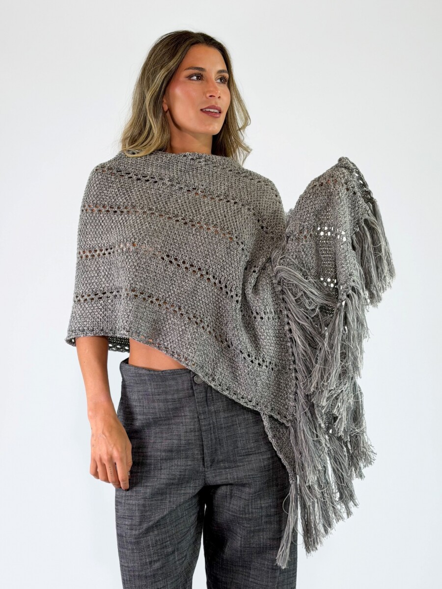 PASHMINA AZEDA - GRIS 