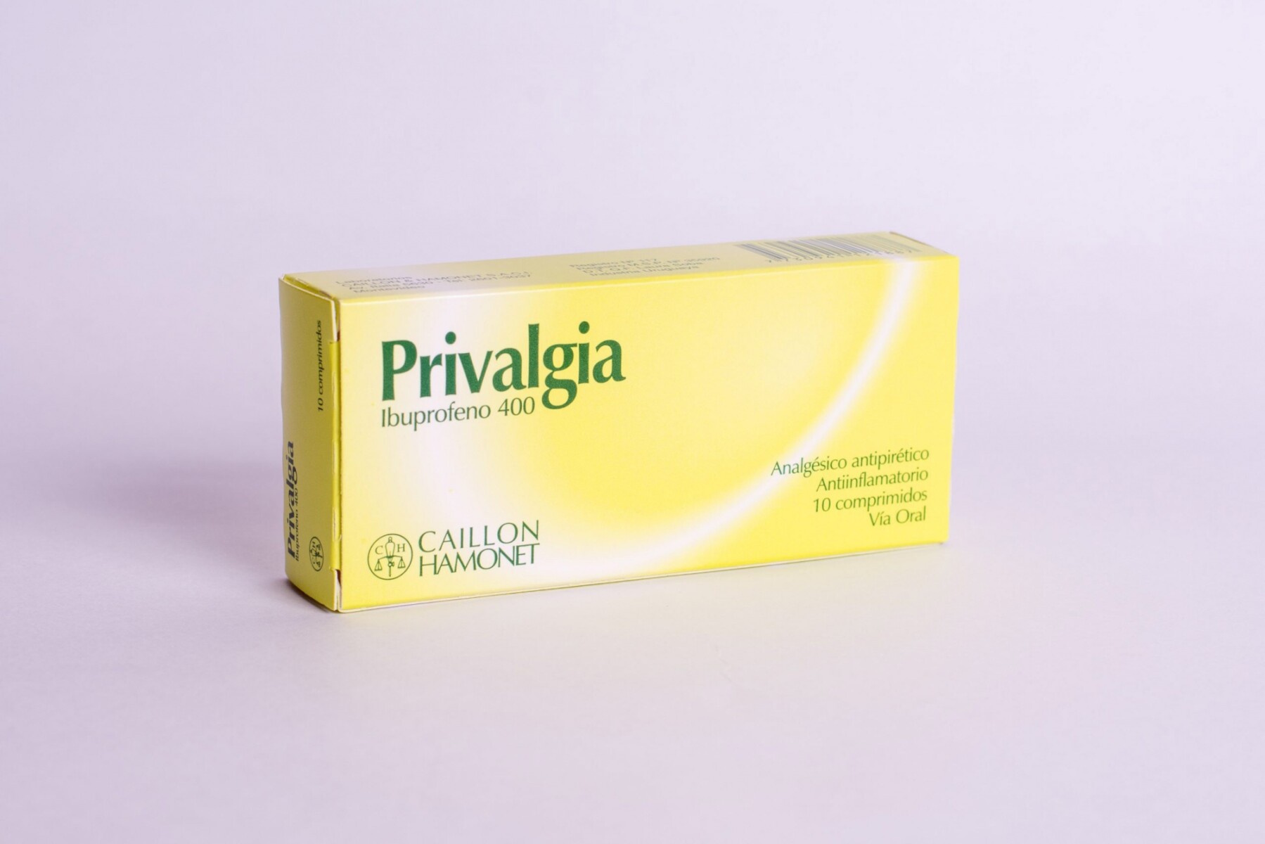Privalgia 400mg 10 Comprimidos 