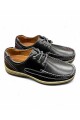 ZAPATO ACORDONADO MODA ITALIANA Negro