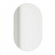 Espejo Vertical Lumax Moddy Marco Ovalado y Luz Led 50x70cm Blanco