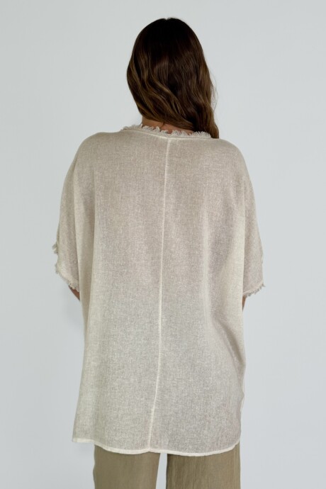 BLUSA ANGHIARI Beige