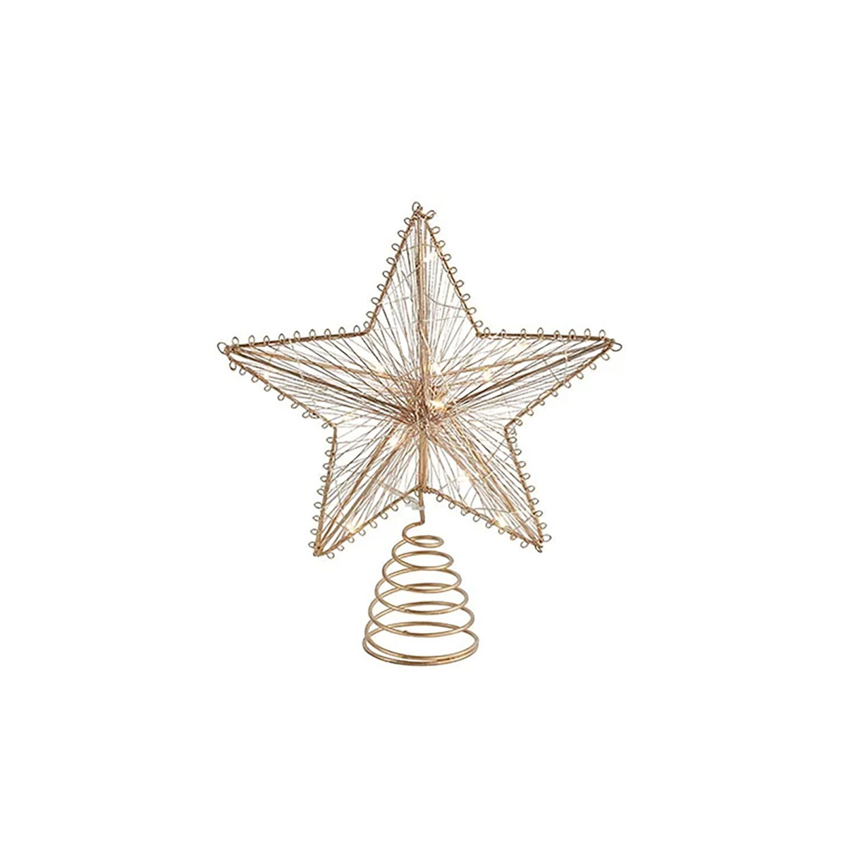 ESTRELLA - NAVIDAD AMARILLO METAL 790769 