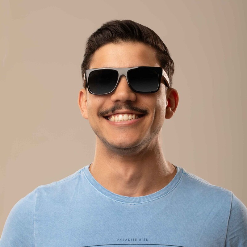 Lentes de Sol Chilli Beans Gunga Negro