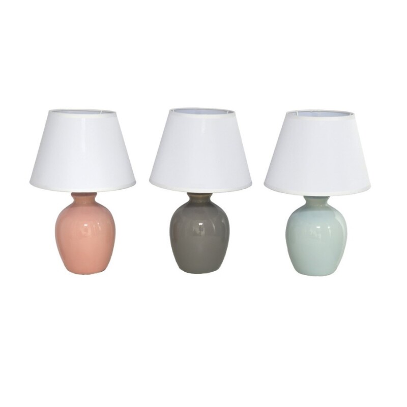 Lámpara De Mesa Cerámica Kochi 36cm GE LAMPARA MESA CERAMICA KOCHI 36CM 3 SURT