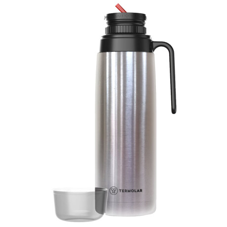 Set Matero con Termo Termolar R-Evolution 1Lt + Mate 230Ml Plateado