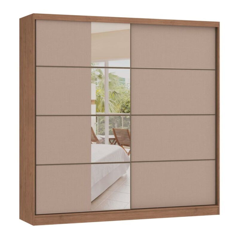 Ropero 2 puertas correderas MASTER Macadamia/Duna Ropero 2 puertas correderas MASTER Macadamia/Duna
