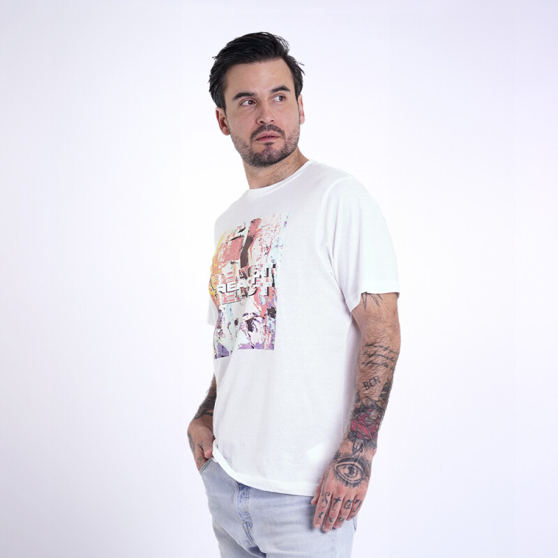 Polo Kappa Erry Hombre White