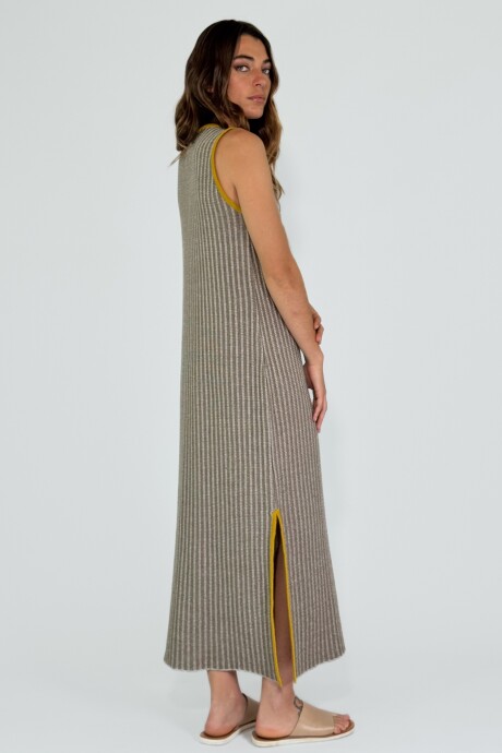 VESTIDO LOTO Vison