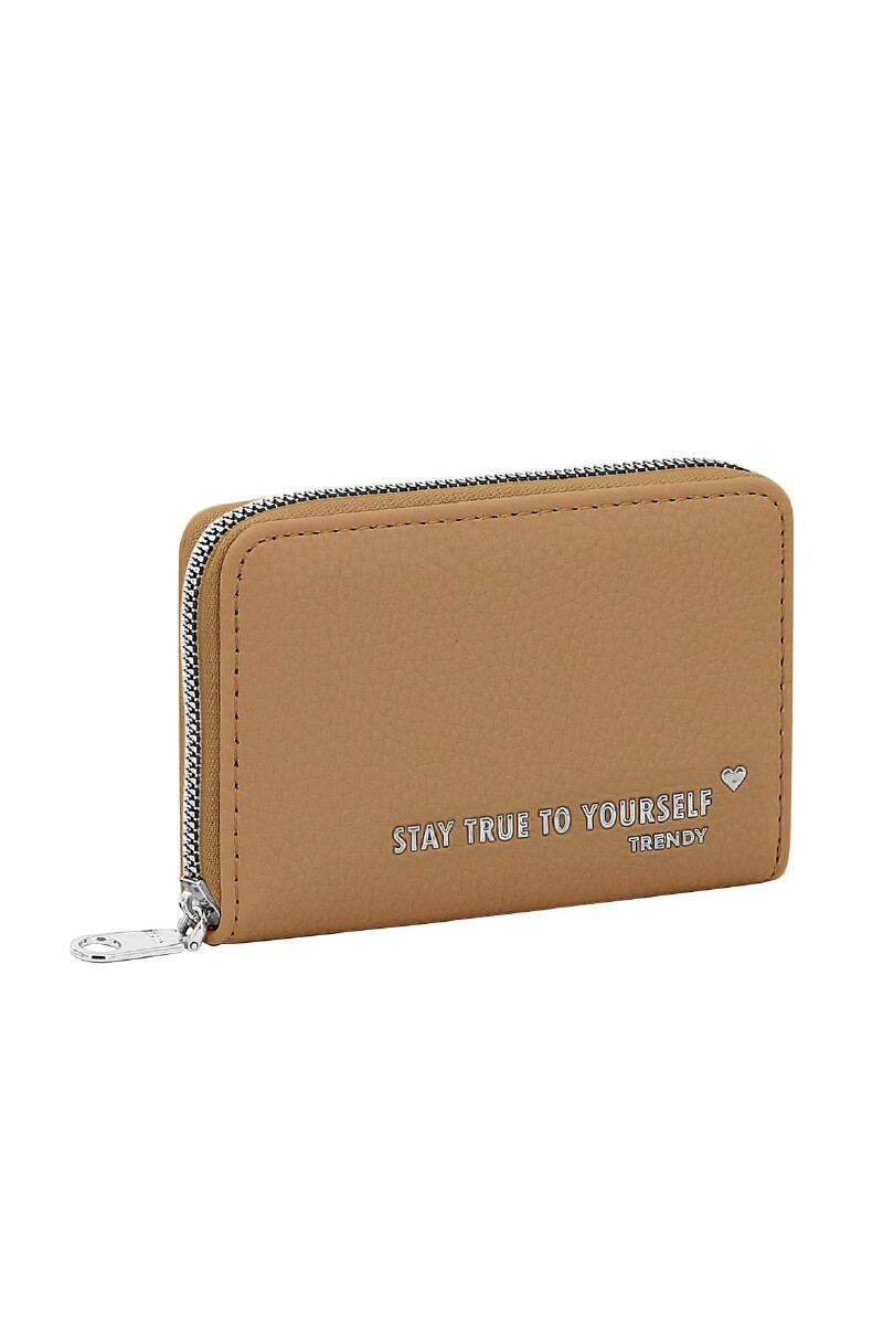 Billetera Trendy Beige