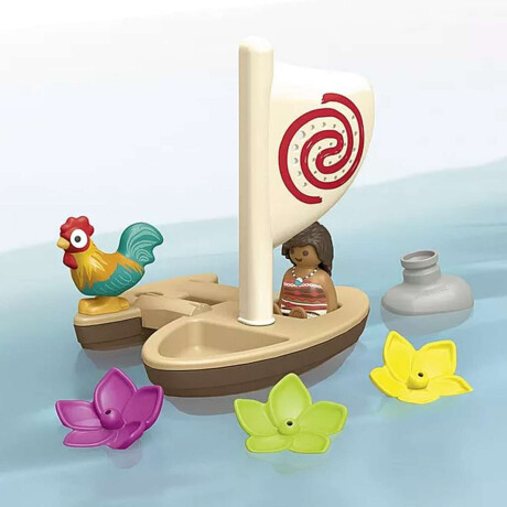 Barco de Moana Playmobil Jr 8 Piezas con Figuras