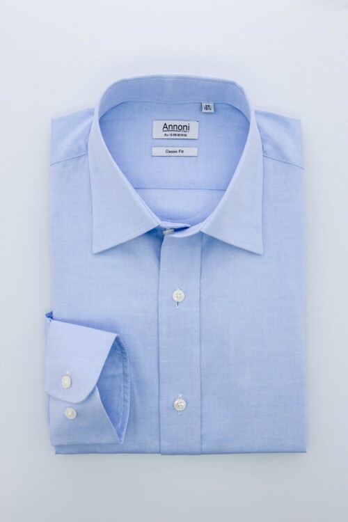 Camisa Annoni Classic Collar Pinpoint Camisa Annoni Classic Collar Pinpoint