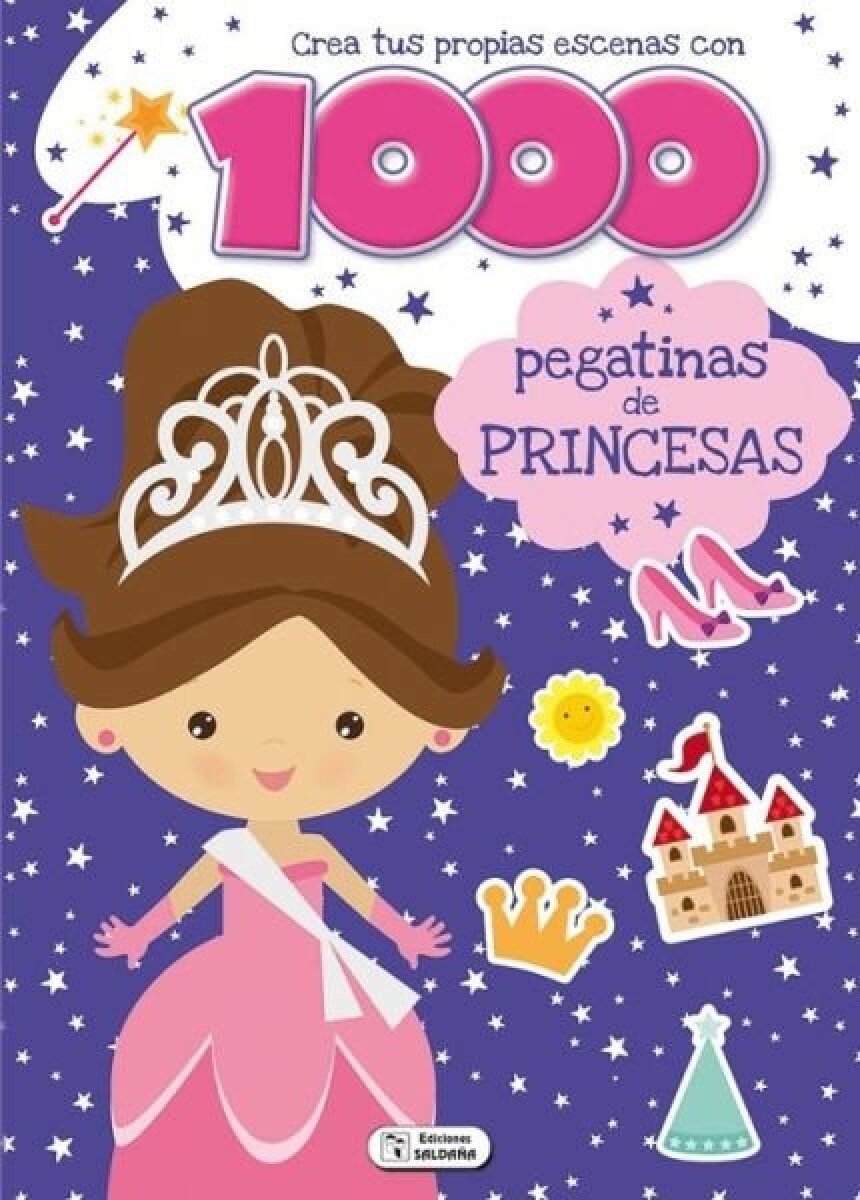 1000 ESCENAS PEGATINAS DE PRINCESAS 