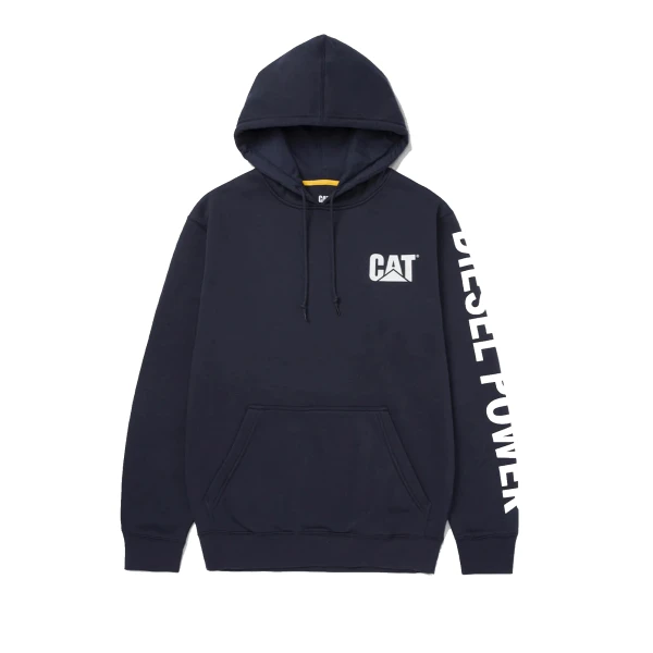 DIESEL POWER PULLOVER HOODIE - CAT AZUL