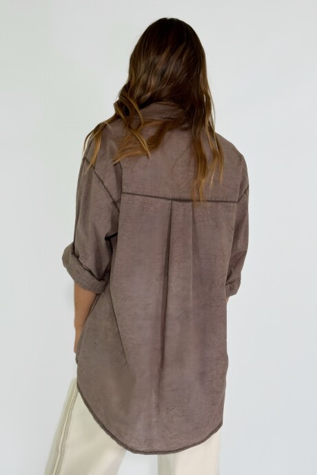 CAMISA SIRMIONE Chocolate
