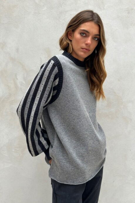 SWEATER BRUNA GRIS