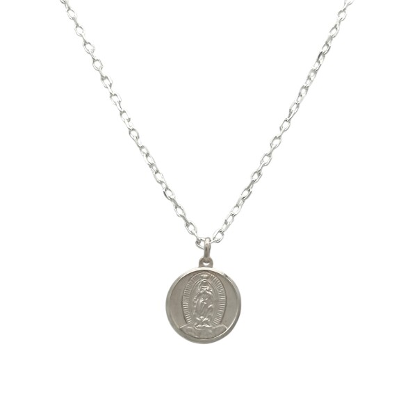 Dije Virgen de Guadalupe-Plata 925-Sin Piedra-CP3076 sinpiedra