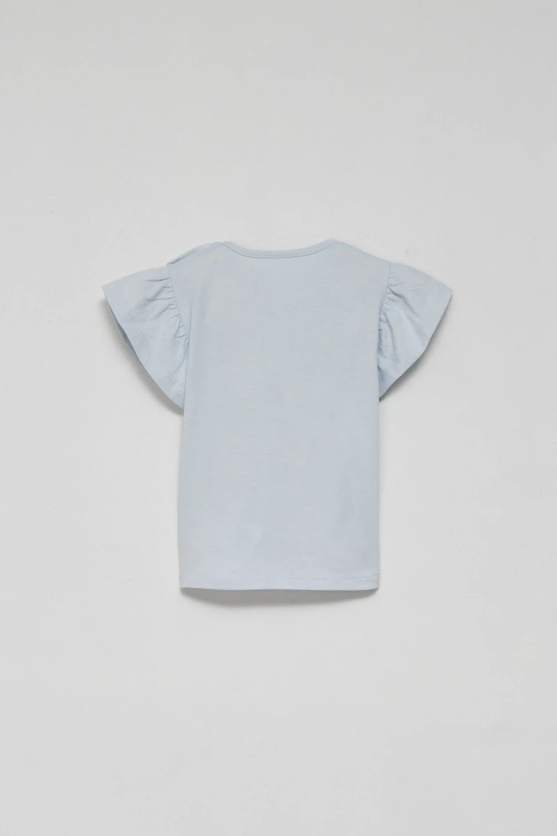 Remera volados Celeste