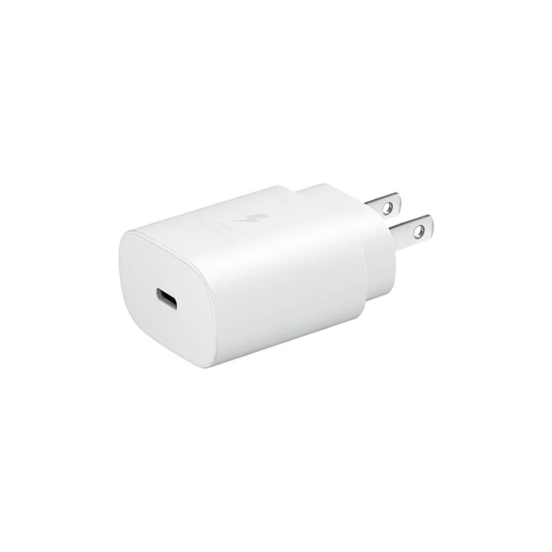 Ficha Samsung carga rápida USB Tipo-C 25W color blanco Ficha Samsung Carga Rápida Usb Tipo-c 25w Color Blanco