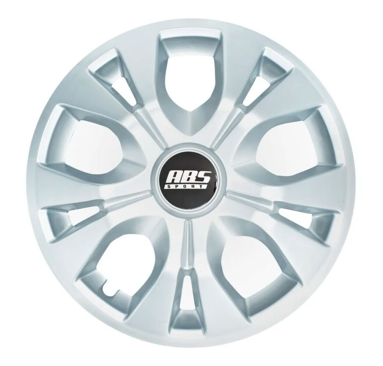 TAZAS DE RUEDA - RODADO 14 JGO. 4 PIEZAS ABS SPORT LINEA GRIS ABS 