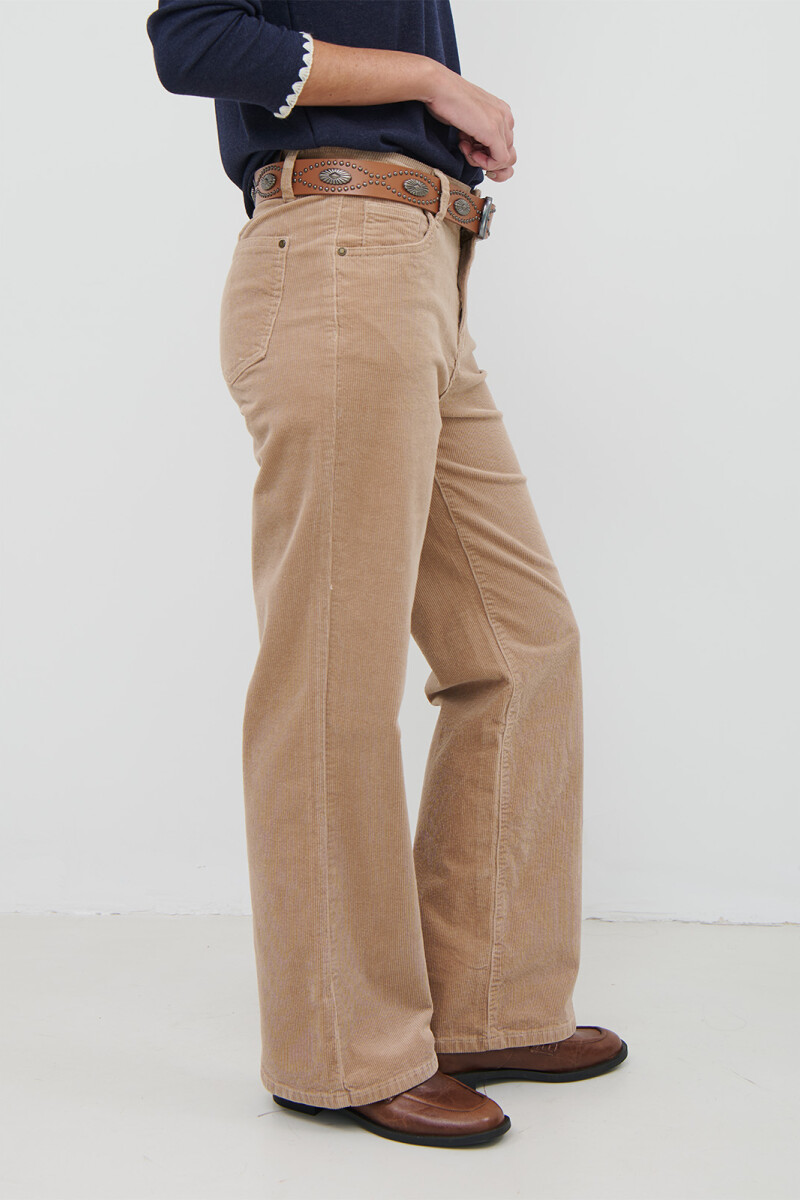 PANTALON PANA BEIGE