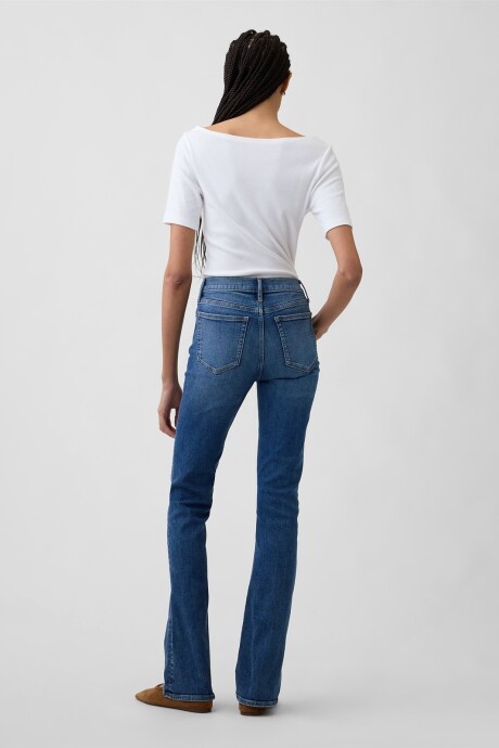 Jean Baby Boot Mujer Medium Wash