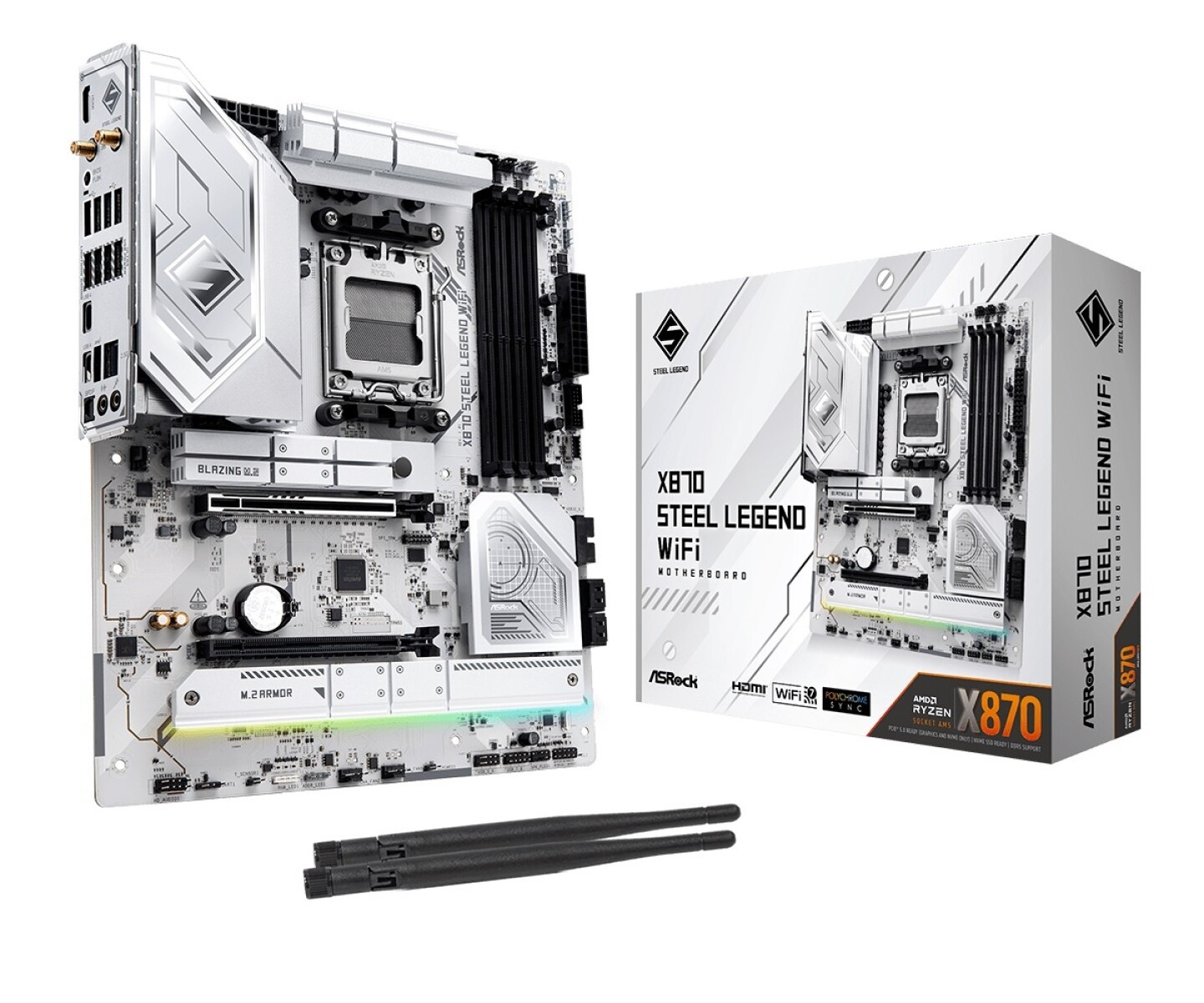 Mother Asrock X870 Steel Legend AM5 Wi-fi 7 