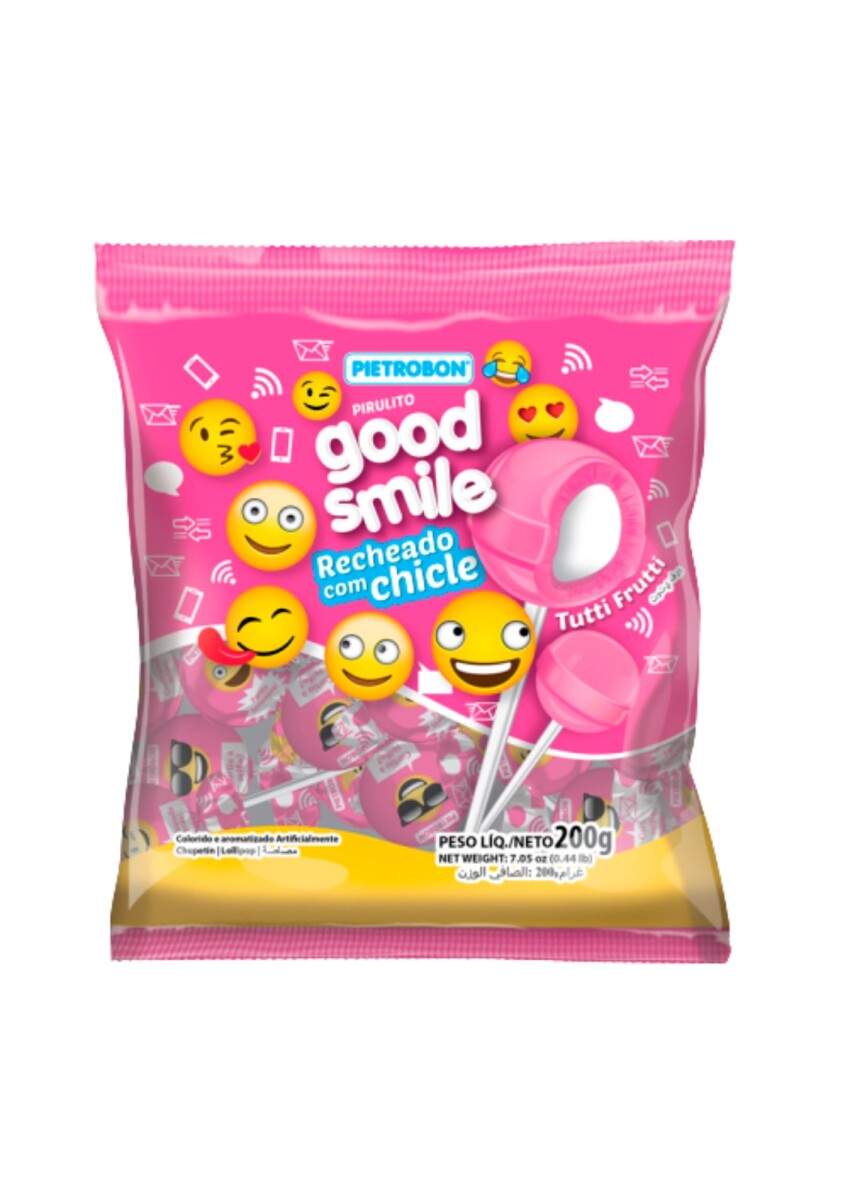 Chupetin relleno Showpop 480g/24 unidades Good Smile Tutti 