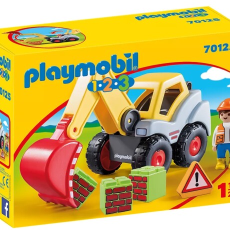 Juego Pala Excavadora Playmobil 123 001