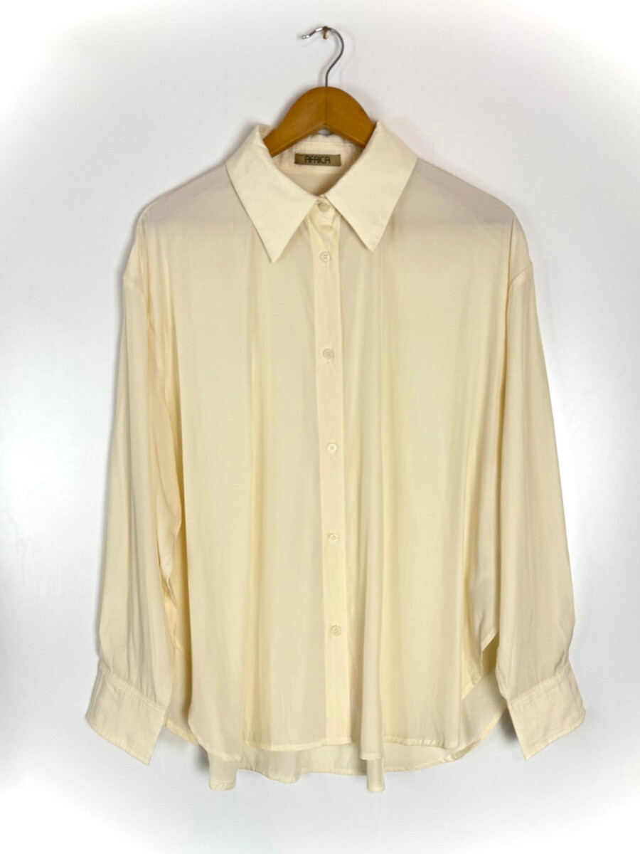 CAMISA RAYON TRINA - CRUDO 