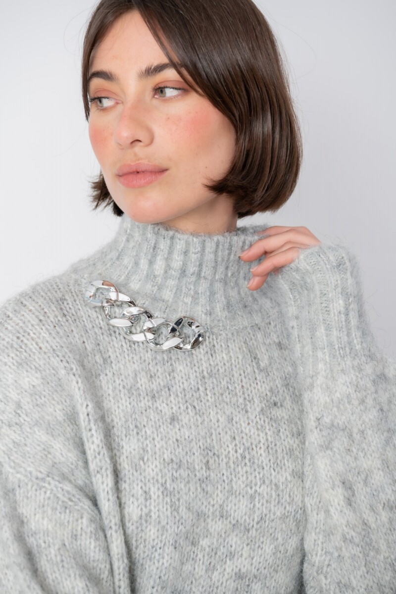 Sweater lana - Gris 