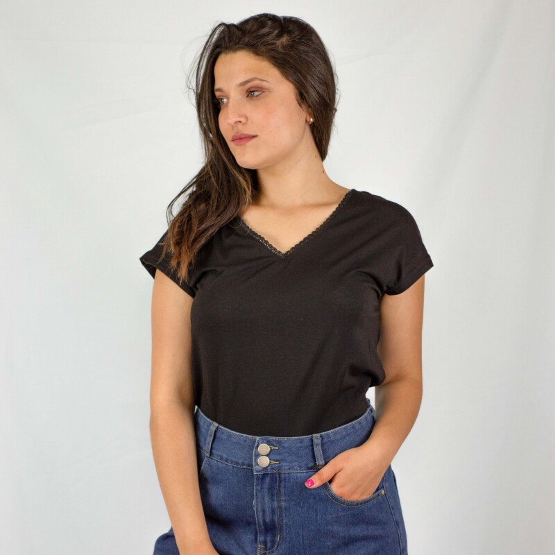 Remera Lumière Black