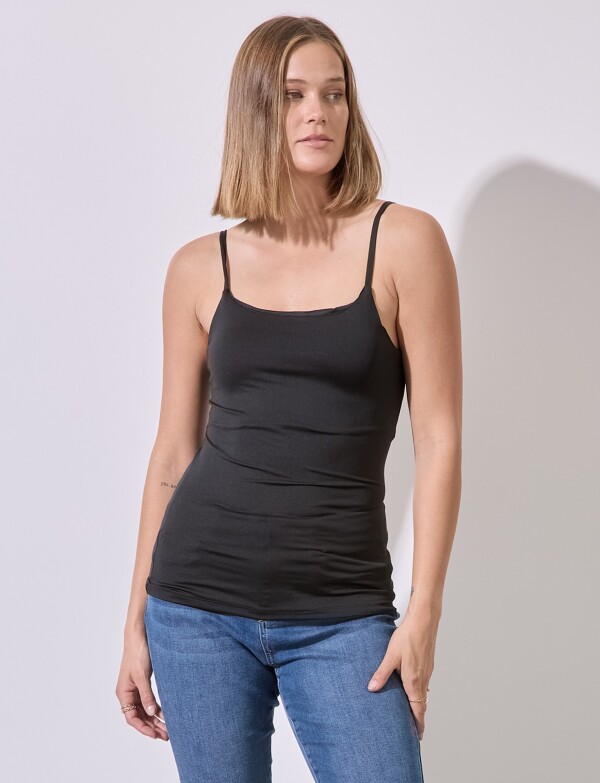 Musculosa Basica NEGRO