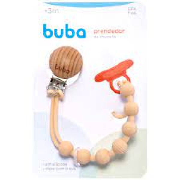 Clip bambu silicona BUBA new beige
