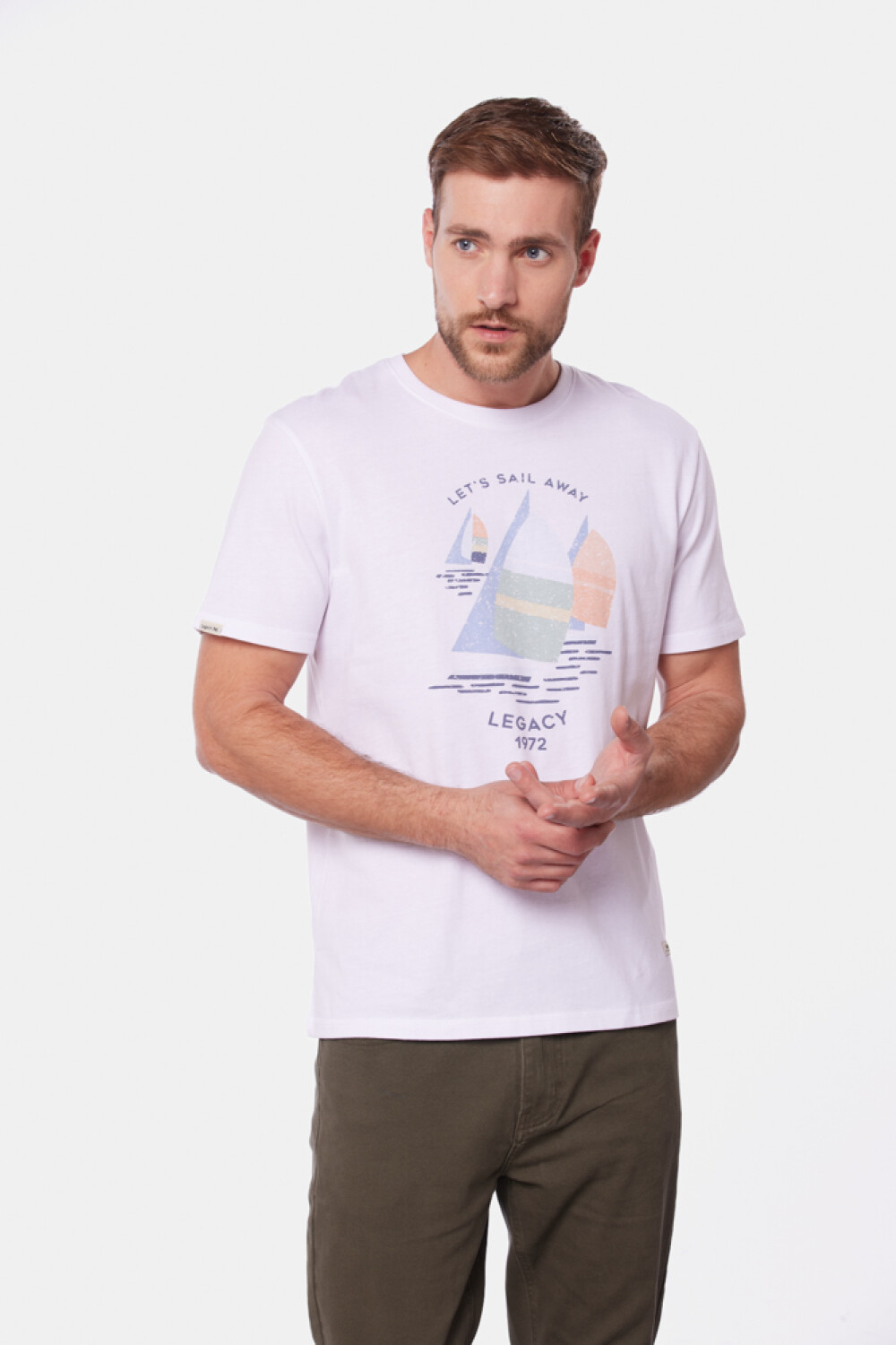 REMERA ESTAMPADA Blanco