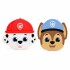 pack x2 mordillos silicona paw patrol marshall y chase